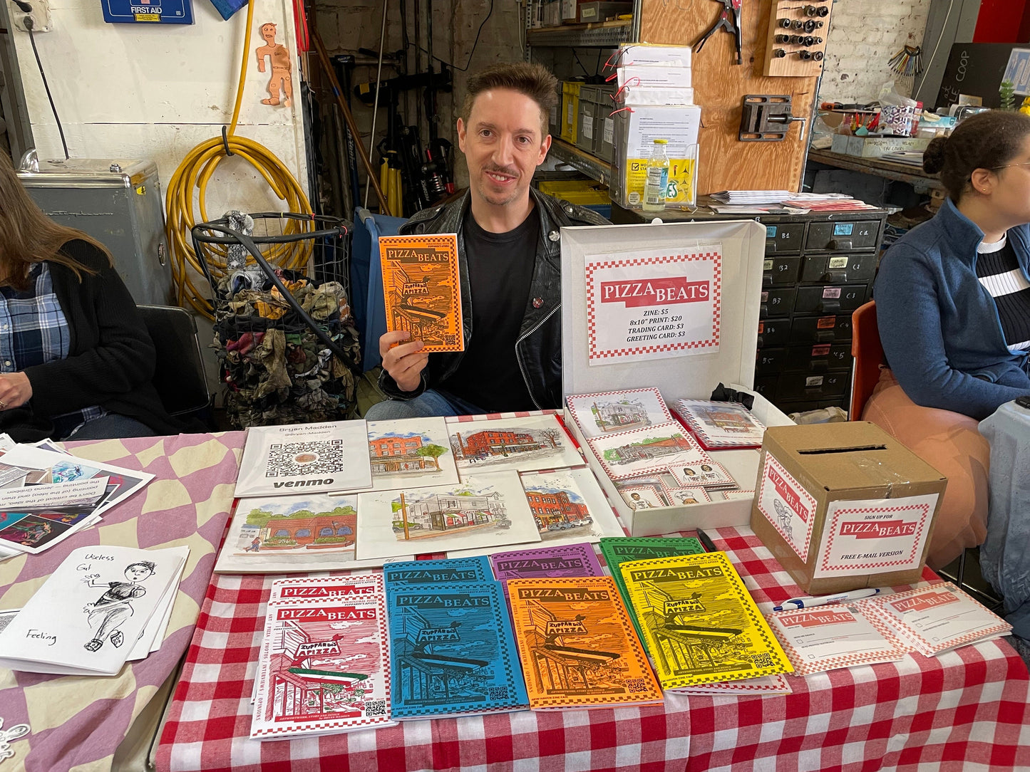 PIZZA BEATS Zine - Issue #2: Mom and Pop Pizza Shops Ft Dom and Vinnie’s w John’s Pizza reverse cover