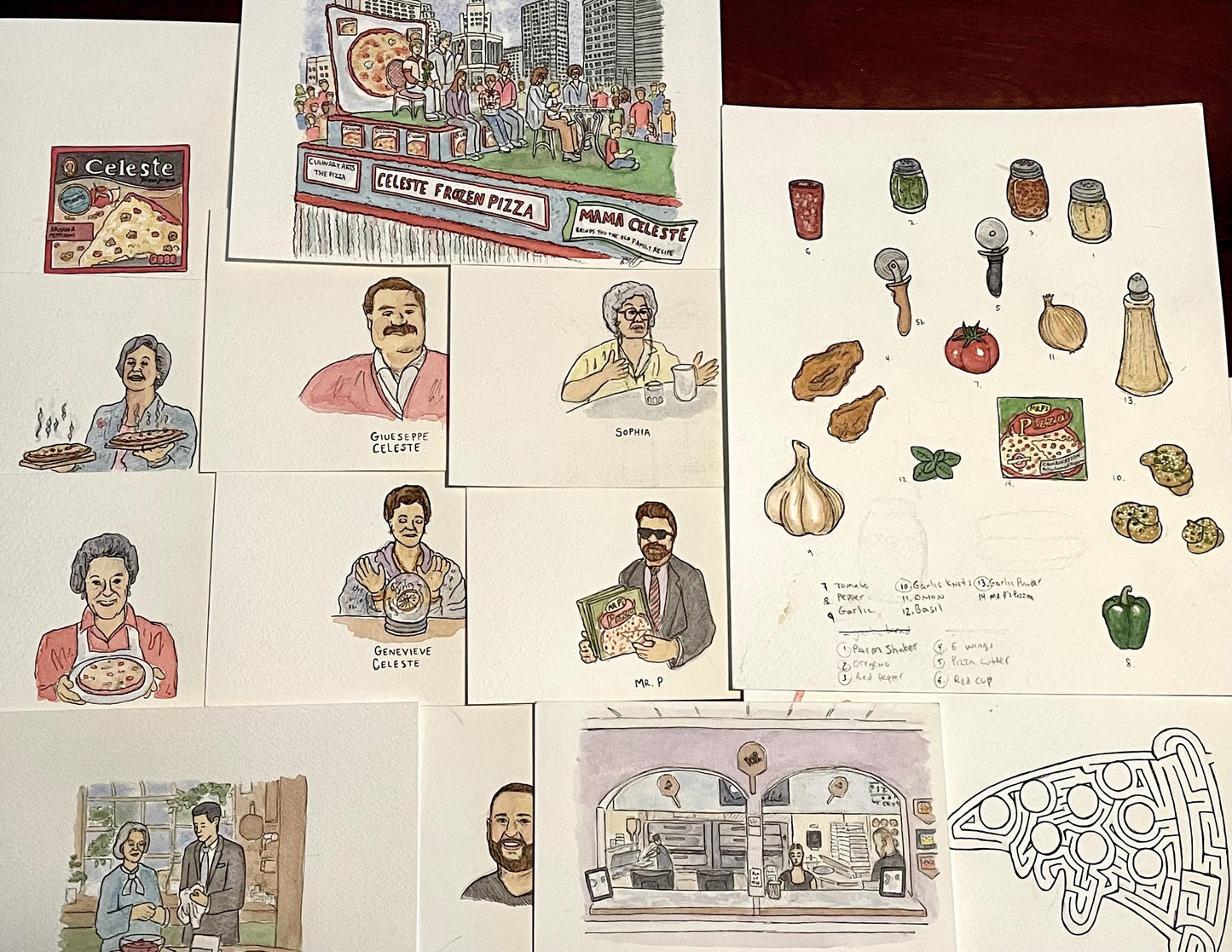 PIZZA BEATS Zine - Issue #3: Tipsy Tomato, Letizia’s Pizza, Mama Celeste (Double Issue)