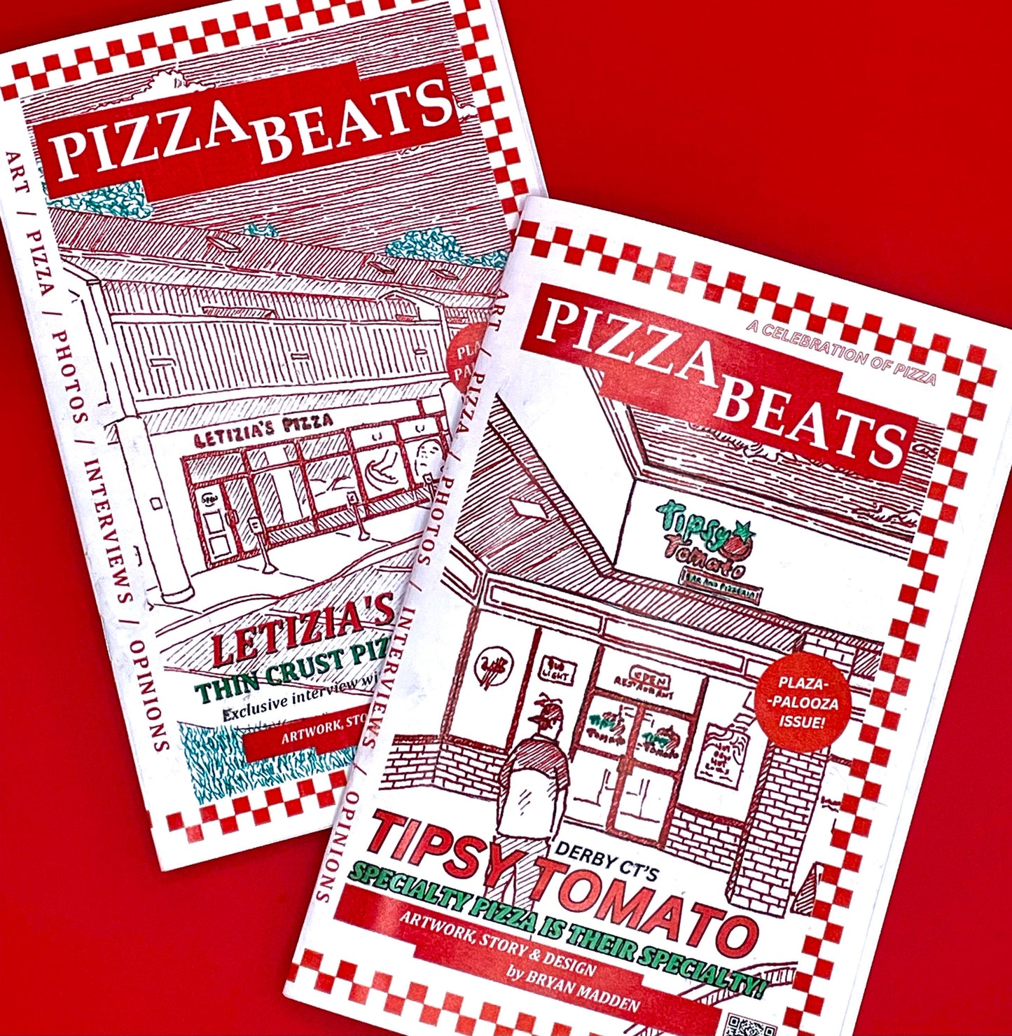 PIZZA BEATS Zine - Issue #3: Tipsy Tomato, Letizia’s Pizza, Mama Celeste (Double Issue)